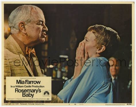 eMoviePoster.com: 8d802 ROSEMARY'S BABY LC #2 1968 Sidney Blackmer ...