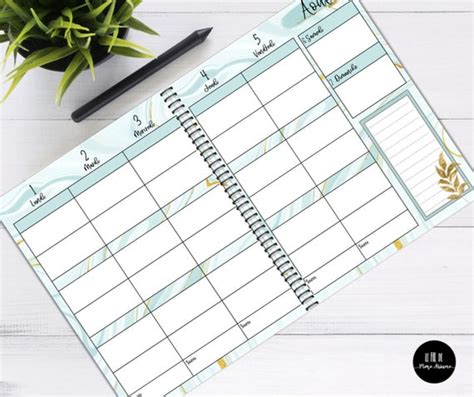 Planning Guide/agenda/planner 2022-2023 for Teachers model - Etsy