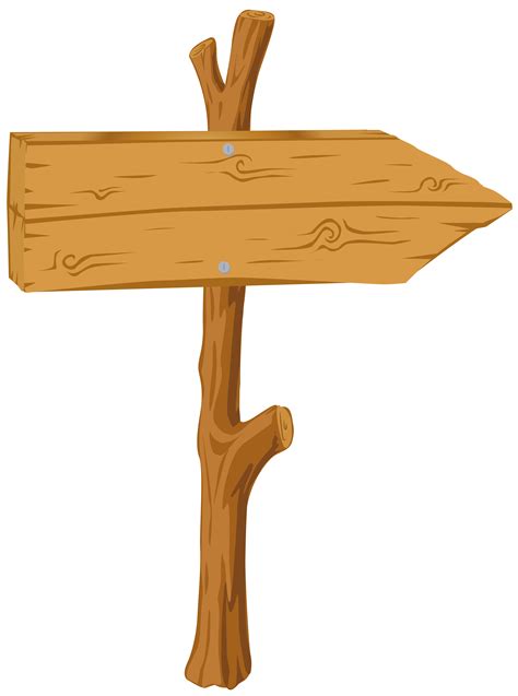 Cartoon Wood Sign Png Transparent Png Transparent Png Image Pngitem ...