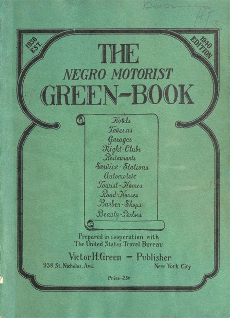 green book of the library