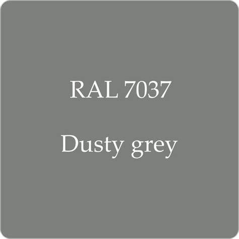 RAL 7037 High Quality German Paint Dusty Grey 2L With Free Strainer ...