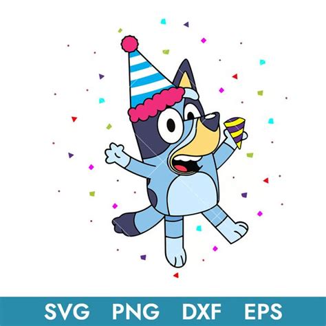 Bluey Birthday Party Svg, Bluey Birthday Svg, Bluey Svg, Png - Inspire ...