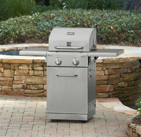 Kenmore - BG1732B - 2 Burner Small Space Stainless Steel Gas Grill ...