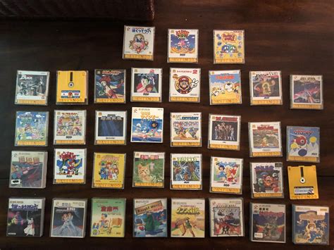 I love the Famicom Disk System. Never see many collections here, so I ...