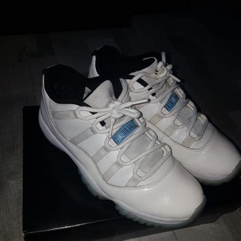 Jordan 11 Legend Blue Low comes with original box,... - Depop