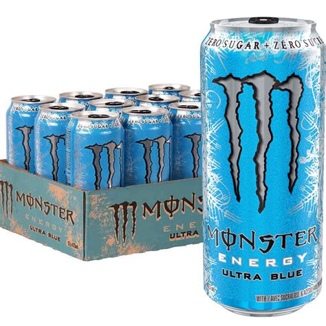 Monster Energy - Ultra Blue - 12 x 473 ml