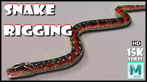 Snake Rigging in Autodesk Maya 2017 - YouTube