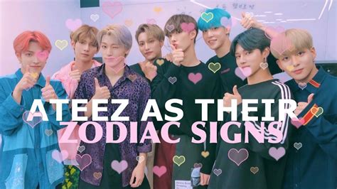 Ateez acting like their zodiac signs - YouTube