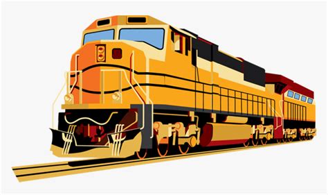 Train Rail Transparent Background - Freight Train Clip Art, HD Png ...