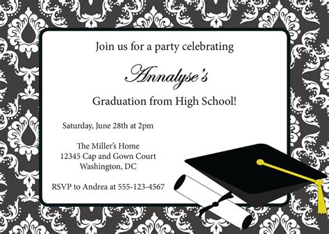 40+ FREE Graduation Invitation Templates ᐅ TemplateLab