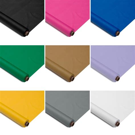 Premium Table Cover Rolls - Alternate Colors