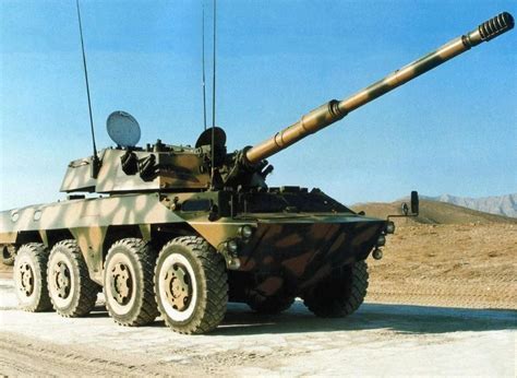 Chinese prototype wheeled tank-destroyer based off of the WZ551 APC ...