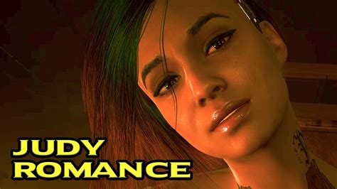 Cyberpunk 2077 - Judy Complete Romance Scene - YouTube