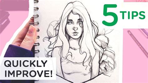 5 TIPS to IMPROVE your art! 【Sketchbook secrets that worked for me ...