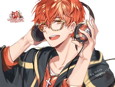 707 (Mystic Messenger) Render by ViviFloretta on DeviantArt