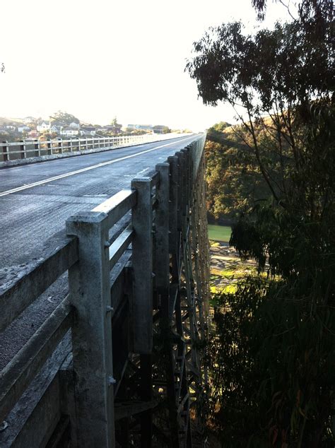 bridge over the albion river, south of mendocino on the northern ...