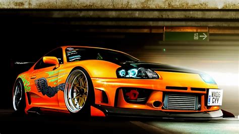 Toyota Supra Desktop Wallpaper