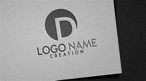 Embossed & Pressed logo style | logo design | Photoshop Tutorial ...