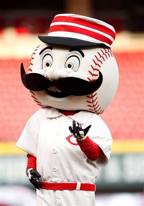 Mr. Red | Mlb reds, Cincinnati reds, Mascot