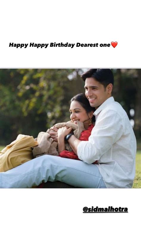 Kiara Advani wishes boyfriend Sidharth Malhotra on his birthday ...