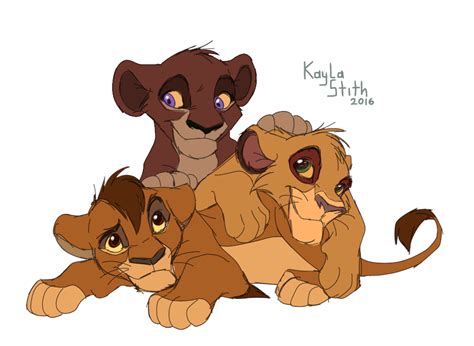 Some Kovu and Kiara Cubs by SEGAmastergirl on DeviantArt