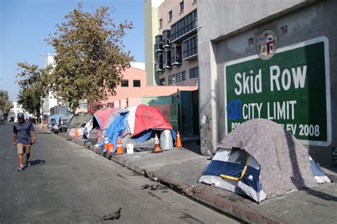 Living on the edge in the homeless encampments of Los Angeles | The Jim ...