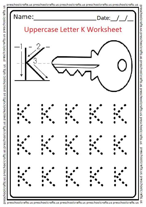 15 Learning the Letter K Worksheets - Kitty Baby Love