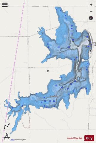 Lake Perry Fishing Map | Nautical Charts App