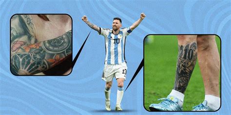 Lionel Messi’s 18 Tattoos and the Stories Behind Them