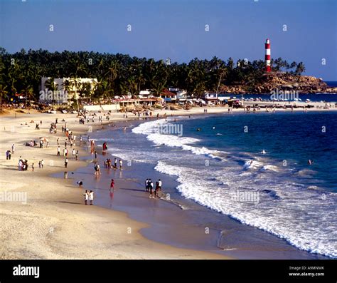 KOVALAM BEACH TRIVANDRUM KERALA Stock Photo: 12400770 - Alamy