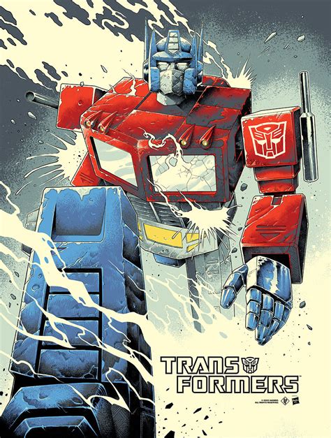 Transformers Classic: Optimus Prime Megatron Choose Your Side Poster ...