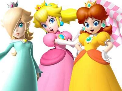 Peach, Daisy, and Rosalina - the 3 princesses from mario Photo ...