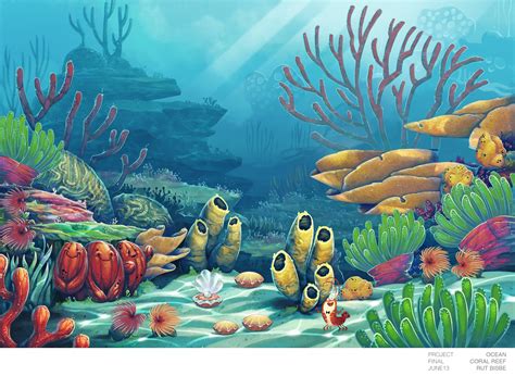 How To Draw A Coral Reef Tutorial Drawing Finding Nemo | Apps Directories