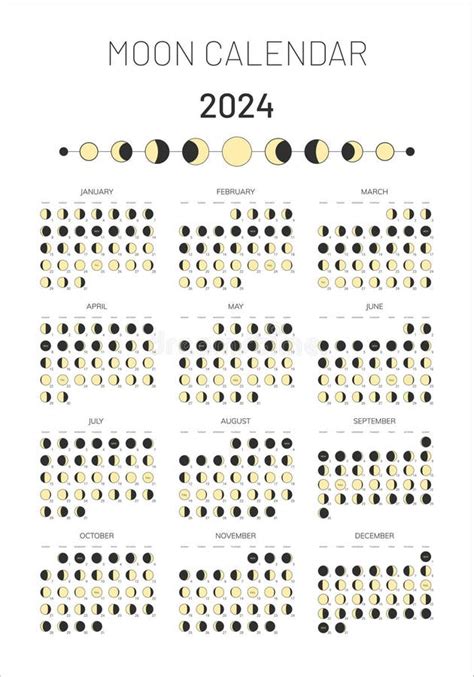 Calendar 2024 Moon Phases - Ashly Camille