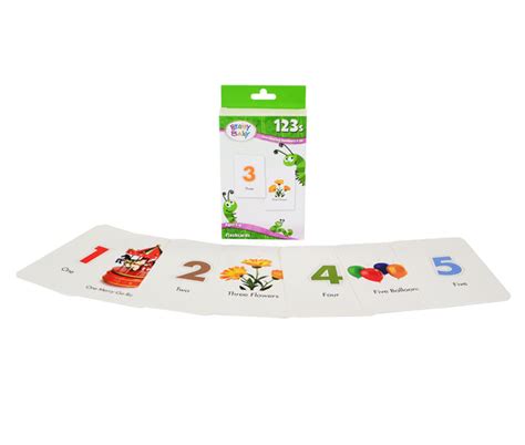 Brainy Baby 123s Flashcard Set Introducing Numbers 1-20 Deluxe Edition ...