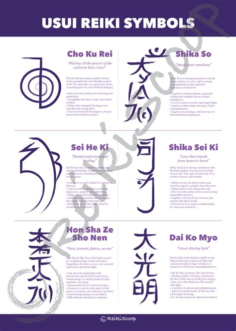 Reiki Symbols Printable - Printable Word Searches