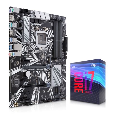 ASUS PRIME Z390-P Motherboard & Intel Core i7 9700K CPU Bundle LN103515 ...