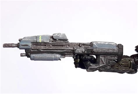 STL file Halo Reach Assault Rifle figure accesory・Design to download ...