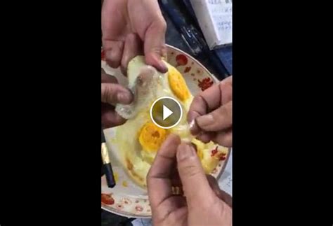 WATCH: Video of Fake Egg Containing Plastic Goes Viral