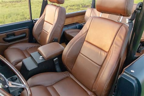 Brown Leather Interior | Ford bronco, Classic bronco, Bronco