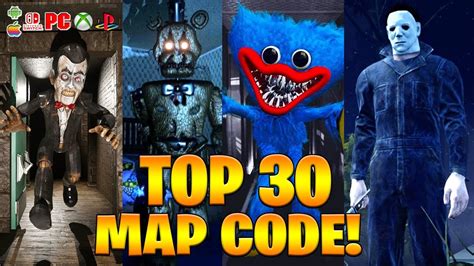 TOP 30 HORROR MAP CODES FORTNITE CREATIVE 2.0 - YouTube