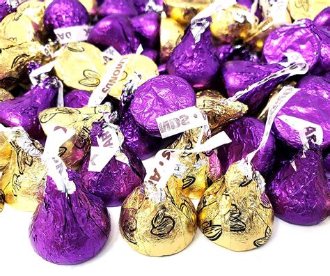 Hershey's Kisses Mix, Dark Chocolate Kisses Purple, Kisses Milk ...