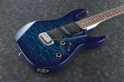 IBANEZ GRX70QA-TBB GIO E-Gitarre 6 String Transparent Blue Burst ...