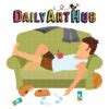 Lazy Day Clip Art Set – Daily Art Hub // Graphics, Alphabets & SVG