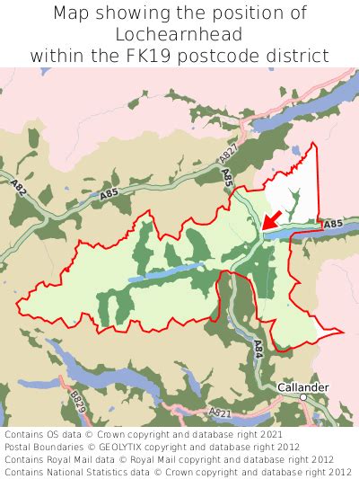 Where is Lochearnhead? Lochearnhead on a map