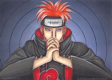 Pain Rinnegan - Fanart Naruto by CrisEsHer on DeviantArt