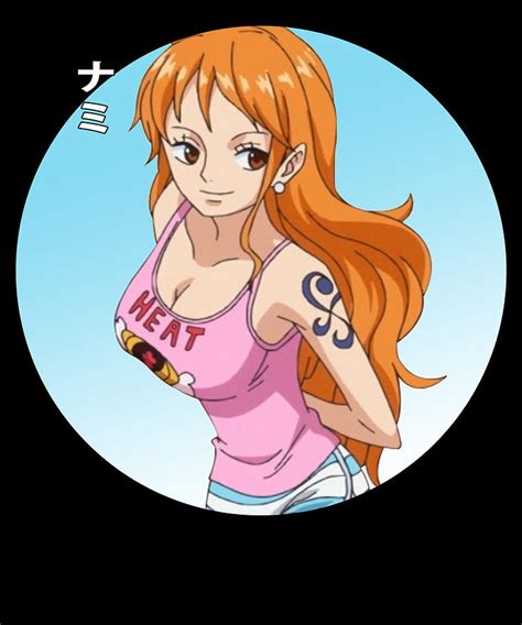 Graphic Nami One Piece Anime Gifts For Fans Drawing by Lotus Leafal ...