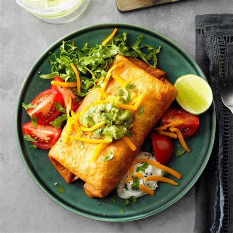 Chimichangas Recipe: How to Make It | Taste of Home