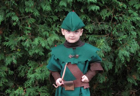 DIY Handmade kids Robin Hood and Friar Tuck Halloween costumes