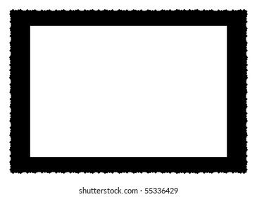 Deckle Edged Picture Frame Large Border 库存插图 55336429 | Shutterstock